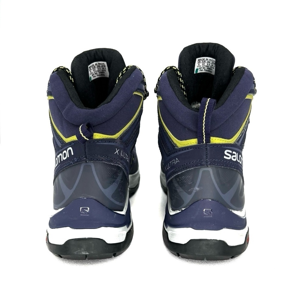 Salomon X Ultra 3 Mid GTX Hiking Boots Women’s Size 9.5 Blue Goretex EUC - Picture 6 of 13